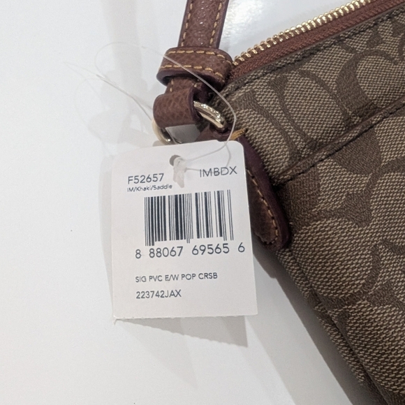 Coach F52657 East/West pop Crossbody Bag - Picture 6 of 10